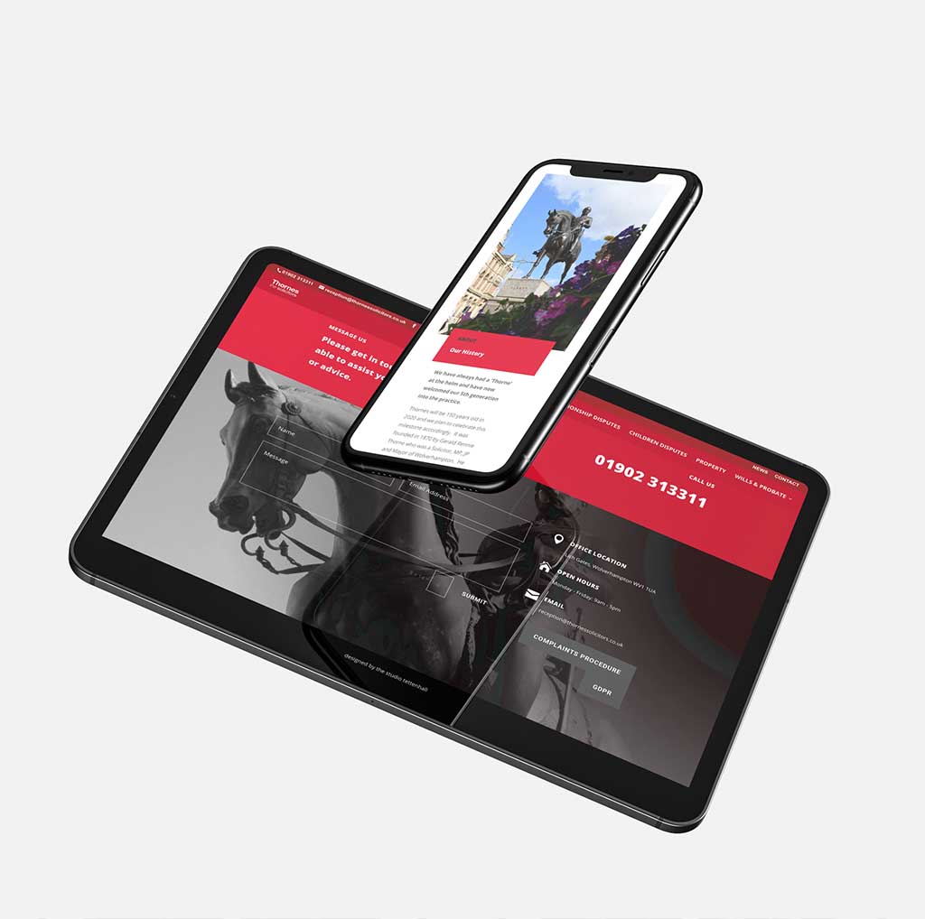 Thornes Solicitors Mockup V1 Thornes Solicitors Mockup V1