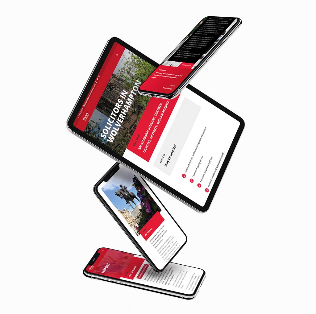 Thornes Solicitors Mockup Thornes Solicitors Mockup