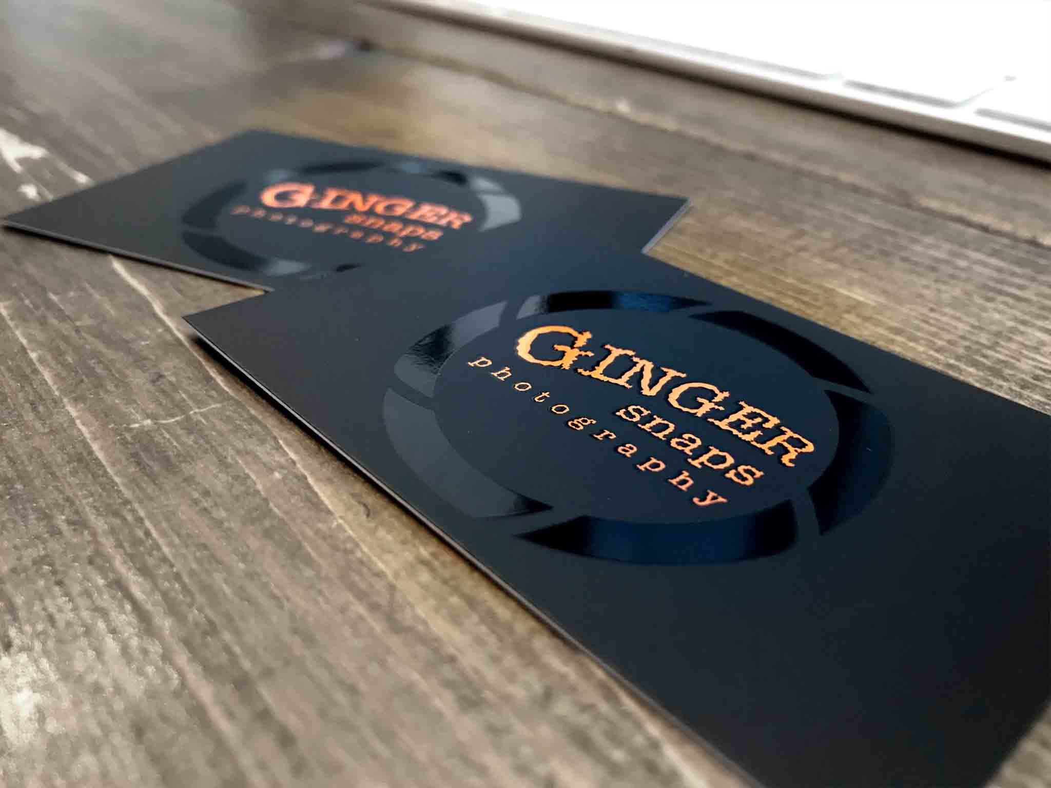 Ginger Snaps Business Card